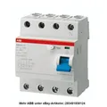 ABB Fi Schalter 40A 30mA 4pol J783503