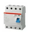 ABB FI-Schutzschalter A 4p 400V 40A 0,03A 4TE DIN-Schiene(REG)... F204A-40/0,03