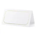 Partydeco Tischkarte (10 Stk.) (WS8-019ME-KARTON)
