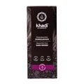 khadi DUNKELBRAUN Pflanzenhaarfarbe - Haarfarbe für tiefes, glänzendes Dunkelbraun bis kräftiges Schwarzbraun - 100% pflanzlich & natürlich - 100g