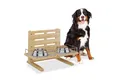relaxdays Futterstation für Hunde höhenverstellbar