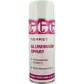 Torrey - Aluminium Lack Spray 99% Rein - Sprühdose 400 Ml, Hitzebeständig Bis +800°c