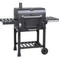 Taino Hero XL Holzkohlegrill BBQ Grillwagen Smoker Räucherofen Kohle