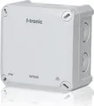 F-Tronic 7340190 NEPTUN Abzweigdose Aufputz IP66 Abzweigkasten 85mm grau