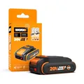 WORX WA3640 Original PowerShare Akku 20V - 2500mAh Li-Ion, wiederaufladbarer - kompakter Akku mit höher Sicherheit & längerer Laufzeit - mit LED Ladestandanzeige - kompatibel für alle WORX Geräte