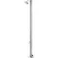 vidaXL Gartendusche 215 cm Edelstahl 315940