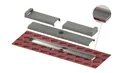 TECEdrainline Duschrinne Evo, 900 mm wandbündig, befestigte Dichtmanschette 600903