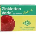 Zinkletten Verla Himbeere 100 ST