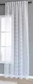 Gardine HxB 245x145 cm Natur Diamond »Valencia« Multiband Aufhängung Scherli Transparent Leinen-Optik, 2023430