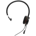 Jabra Evolve 20 SE Mono Headset – Unified Communication Certified Headphones for