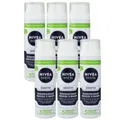 Nivea Men Sensitiv Rasierschaum 6 x 200 ml für empfindliche Haut Set