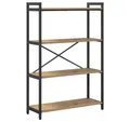 vidaXL Bücherregal Bücherregal Artisan-Eiche 80 x 30 x 120 cm Holzwerkstoff, 1-tlg.