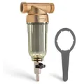 iSpring WSP-50 Rückspülfilter Wasserfilter Filter, Wiederverwendbarer Spin-Down-Sedimentwasserfilter, Vorfilter für Brunnenwasserschlauch, 50 Mikron