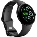 Google Pixel Watch 3 45mm WIFI Smartwatch (4,5 cm/1.77 Zoll, Watch OS 5) schwarz