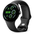 Google Pixel Watch 3 (Wi-Fi) 45mm Matte Black mit Sportarmband Obsidian