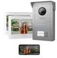 GOLIATH Basic Line Türklingel & Türsprechanlage mit Kamera für [MEHRFAMILIENHAUS] mit Smartphone App - Klingel mit Kamera & Monitor - Doorbell Camera - Video Sprech - & Gegensprechanlage mit Türöffner
