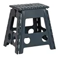 Zeller Tritthocker schwarz 1 Stufe, H: 39,0 cm