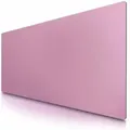CSL Mauspad, Schreibtischunterlage XXL, Elegante Leder Optik, Mousepad 900 x 400 mm, Dunkelrosa
