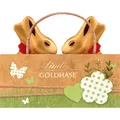 Lindt Natur Edition Tasche Goldhase mit dem Glöckchen um den Hals 100g
