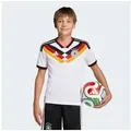 adidas Performance Fußballtrikot DFB H JSY Y für Kinder, mit Climacool Technologie, mit Rundhalsausschnitt weiß 140 EU