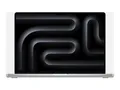 Apple MacBook Pro - M4 Max - Apple M4 Max 40-core - 128 GB RAM - 8 TB SSD - 41.05 cm (16.2") 3456 x 2234 @ 120 Hz - Wi-Fi 6E, Bluetooth - Silber - kbd: Deutsch - CTO