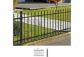 Alberts Metallzaun Chaussee, (Set), Höhe: 100 und 120 cm, Gesamtlänge: 10 m, zum Einbetonieren