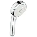 Handbrause Grohe Tempesta C100, 4 Strahlarten, Ø 100 mm, chrom - 27575002