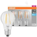 OSRAM HOMELIGHTING 4058075819535 LED EEK E (A - G) E27 Glühlampenform 6.5 W = 60 W Neutralweiß (Ø x H) 60 mm x 60 mm 3 St.
