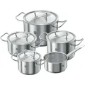 Zwilling Twin (Bräter + Schmortopf, Kochtopf, Stielkasserolle, Edelstahl, 16 x 26 cm) (40901-001-0)