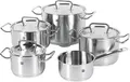 ZWILLING 40901-001, Edelstahl, Edelstahl, Aluminium, 20 cm, 16 cm, 20 cm