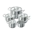 Kochtopf-Set ZWILLING TWIN CLASSIC LBH 53x40x25 cm silber