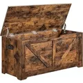Vasagle Sitzbank 40 cm x 100 cm x 46 cm Braun