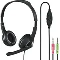 Hama PC-Office-Headset "HS-P150", Stereo, Schwarz - Grau
