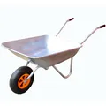 FUXTEC Schubkarre 80kg 60L Karre Transportwagen Gartenkarre Gerätewagen Luftrad