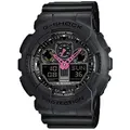 Casio Uhr G-Shock Uhr GA-100C-1A4ER schwarz Ana-Digi-Uhr