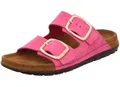 Rohde Damen, Frauen, Klassische Sandalen, Sandalen,Pantoletten,Sommerschuhe,Hausschuhe,Leder-fußbett,PINK,36 EU / 3.5 UK