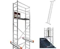ALTEC AluCombine 3.0-400 | 4m | Alu Standgerüst mit Traverse | Baugerüst Arbeitsbühne Montagegerüst Anlegeleiter Treppengerüst