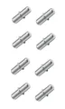 Bodenträger Regalbodenträger Regalhalter 5mm Metall verzinkt 8 Stück (0226)