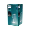PHILIPS LED Rock tragbare Tischleuchte, Weiß