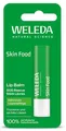 WELEDA Bio Skin Food Lip Balm Lippenpflege – Naturkosmetik Lippenbalsam mit Kakaobutter & Candelilla"wachs für geschmeidig weiche Lippen – Lippenstift Soforthilfe bei trockenen Lippen (vegan, 4,8g)