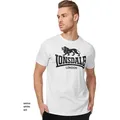 Lonsdale T-Shirt Lonsdale T-Shirt Logo erhältlich in 8 Farbvarianten weiß M (48/50)