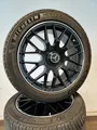 4 Winterreifen 245/45R18 18"  Meisterwerk Alufelgen KBA 52211 8Jx18 ET 45