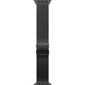 Apple Watch Milanaise Loop Armband 49 mm L Schwarz Watch Ultra 2, Watch Ultra, Watch Series 10, Watch Series 9, Watch Series 8, Watch Series 7, Watch Series 6,