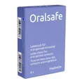 Medintim Kondome Oral Safe Latexschutztücher, Packung mit 8 Stück Variante: Erdbeere, 8 St., rosa Lecktücher (Dams) mit Erdbeer-Aroma