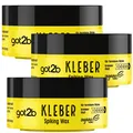 3x 75ml Schwarzkopf got2b Kleber spiking wax für formbare Styles krasser Halt 6