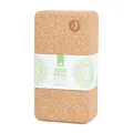 Bodhi Yoga Block Kork Brick | Einzeln & als Set | 100% Naturkork – Universal Yogaklotz | Umweltfreundlich & Nachhaltig | Tool für deine Asanas, Stretching & Regeneration | 230x120x75 mm
