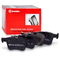 Brembo P85124 Hintere Bremsbeläge, Anzahl 4