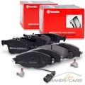 BREMBO BREMSBELÄGE VORNE+HINTEN FÜR AUDI A3 SEAT TARRACO SKODA KODIAQ VW GOLF 7