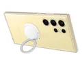 Original Samsung S24 Ultra Clear Gadget Ring Grip Stand Case Cover Hülle