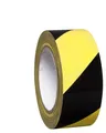 Markierband, Rolle mit 33 Meter Länge, Breite 50 mm, Farbe gelb/schwarz, MINDESTBESTELLMENGE 12 Rollen